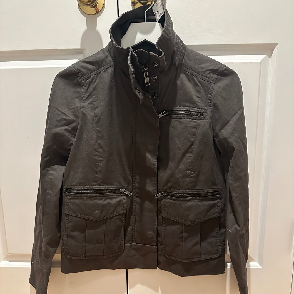 J.Crew Dark Green / Grey Fox Trot Jacket - Brand New with original tags!!!